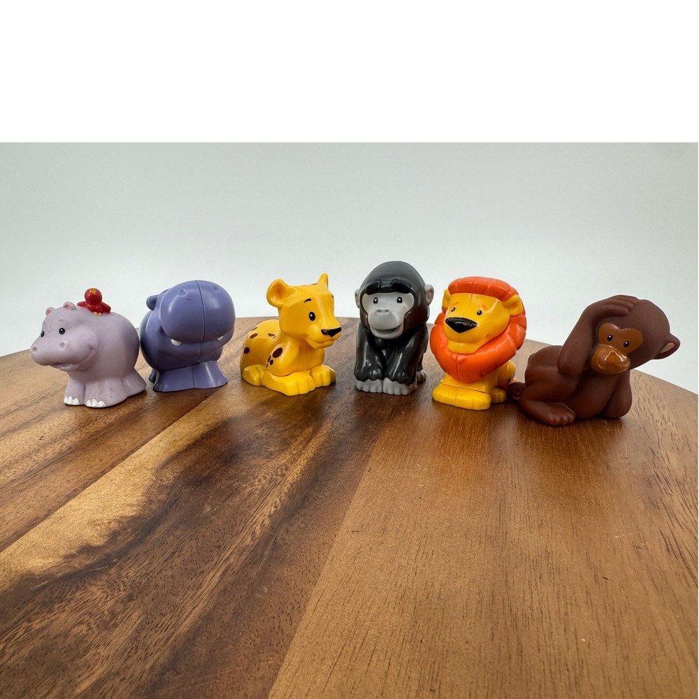 Fisher Price Little People Safari Animal Figures Toddler OS Multi Zoo Jungle Lot